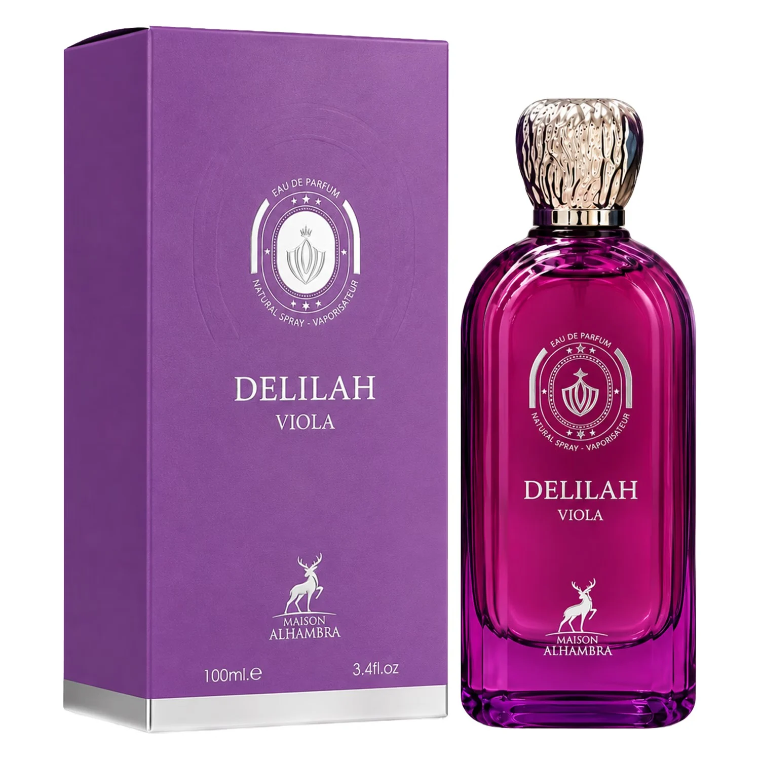 Al Ambra Maison Al Hambra Delilah Viola EDP 100 ml — foto 2