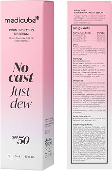 Medicube No Cast Just Dew Pdrn Hydrating Uv Serum SPF 50+ — foto 2