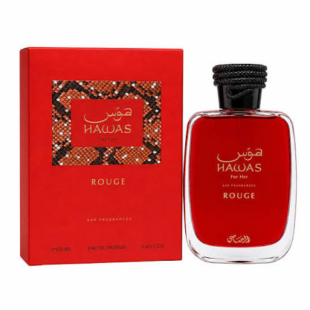 Rasasi Al Rasasi Hawas for Her Rouge EDP 100 ml — foto 2