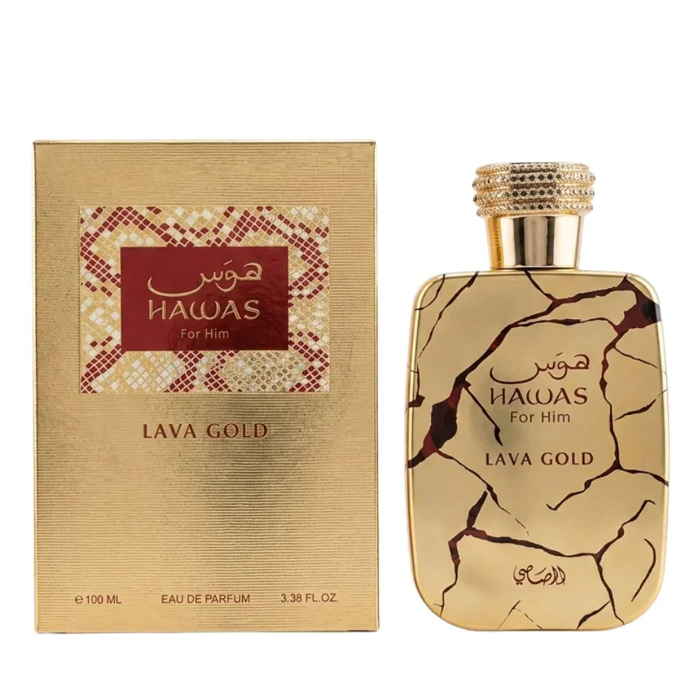 Rasasi Al Rasasi Hawas Lava Gold EDP 100 ml — foto 2