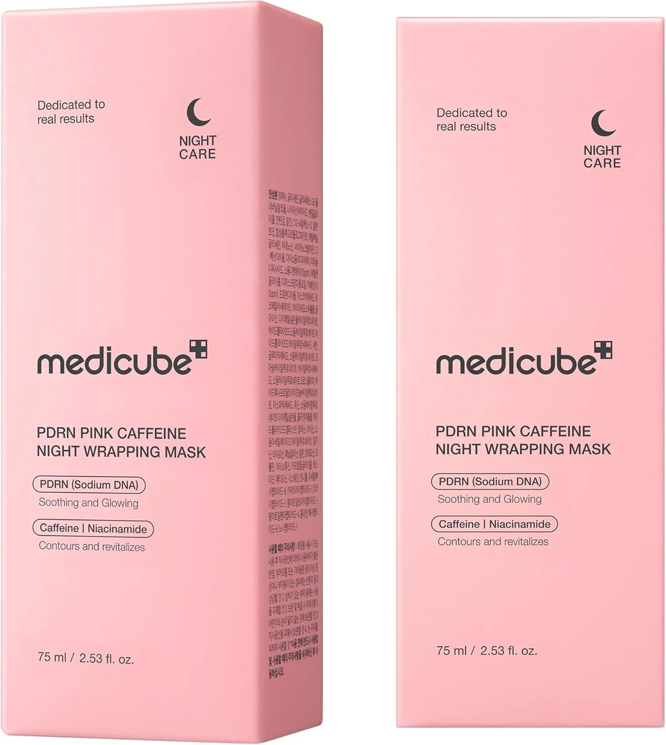 Medicube Pdrn Pink Caffeine Night Wrapping Mask 75 ml — foto 2