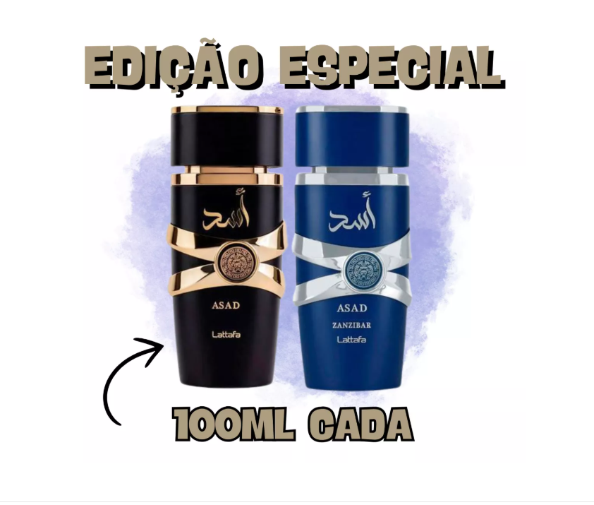Lattafa Asad + Asad Zanzibar Kit EDP 100 ml — foto 3