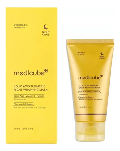 Medicube Kojic Acid Turmeric Night Wrapping Mask 75 ml — foto 2