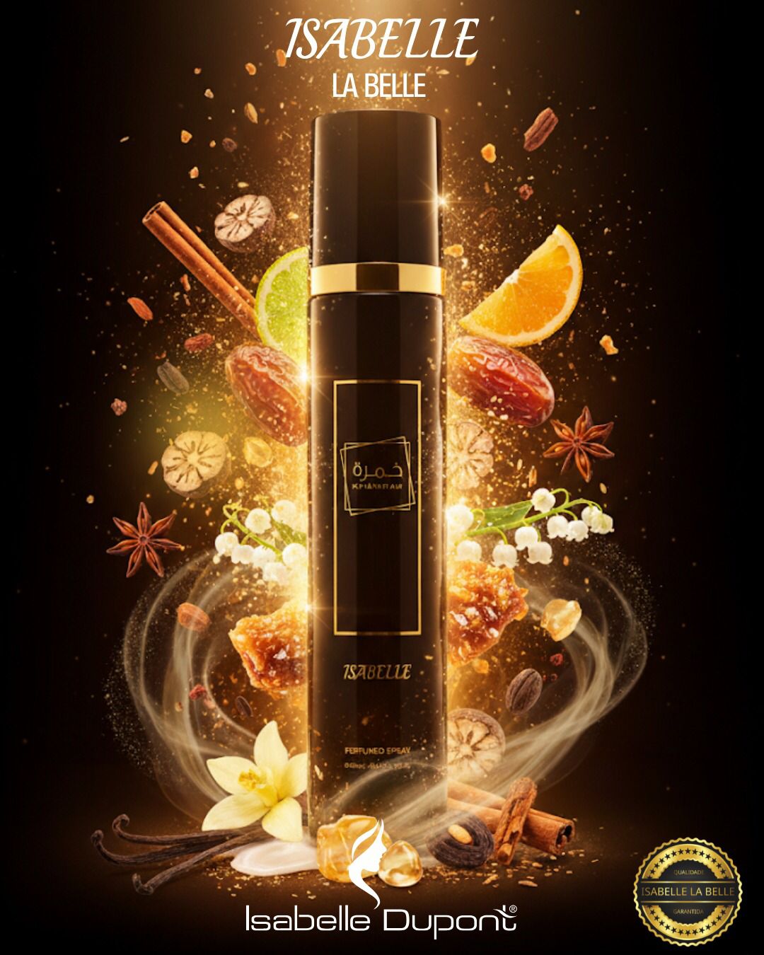 Isabelle la Belle Khamrah Body Splash Body Splash 300 ml — foto 2