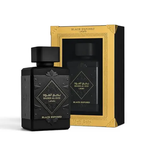 Lattafa Bade'E Al Oud Black Exposed EDP 100 ml — foto 2