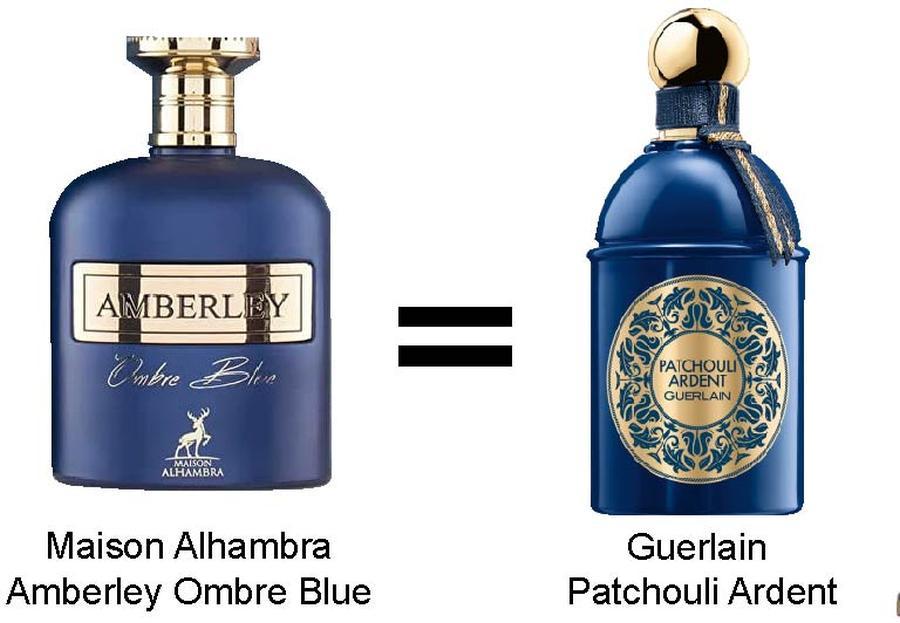 Maison Al Hambra Maison Alhambra Amberley Ombre Blue EDP 100 ml — foto 3