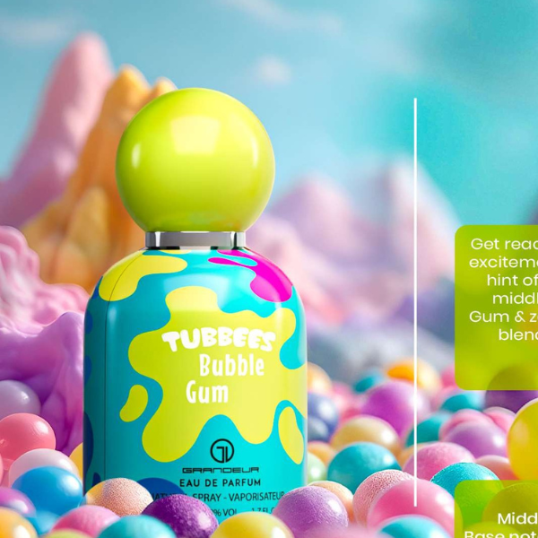 Tubbees Bubble Gum EDP 50 ml — foto 3
