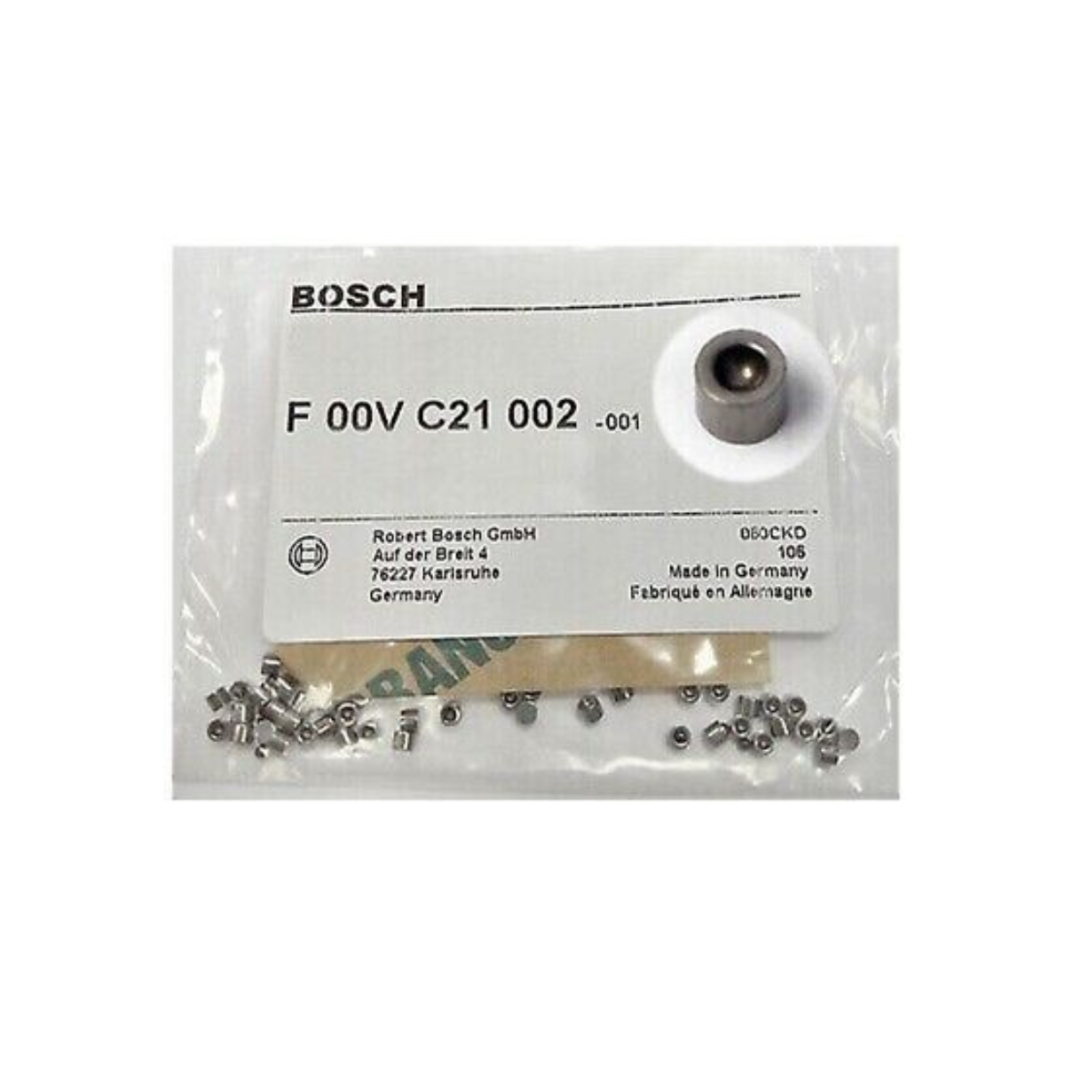 REPARO ASSENTO ESFERA 1,34 MM F00VC21001 INJETORES CRI BOSCH