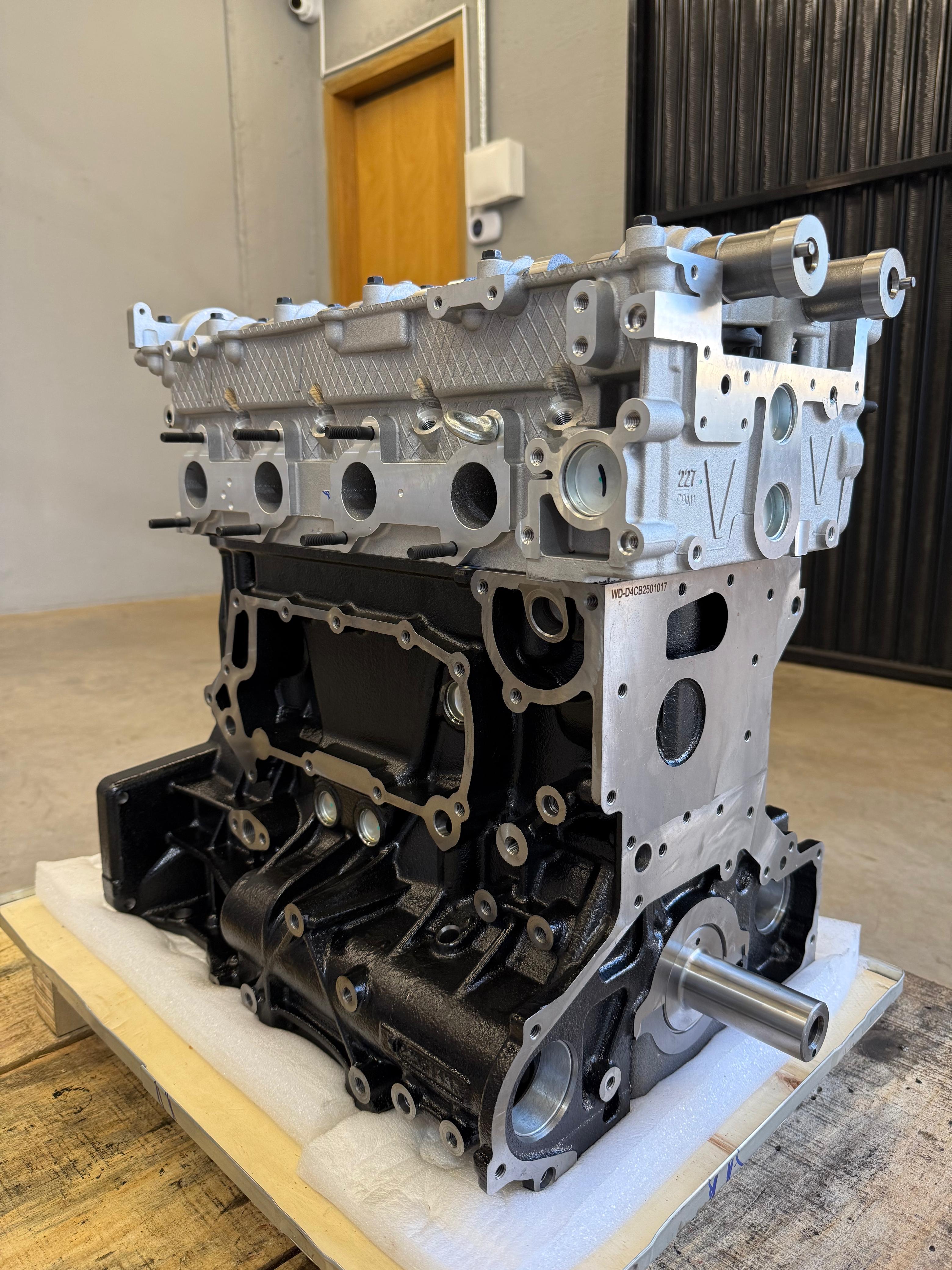MOTOR TIPO HYUNDAI HR 2.5 8 VALVULAS COMPACTO NOVO 4D56 / D4BB/ NR. SERIE: HG241688020