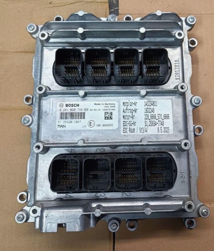 MÓDULO BOSCH ECU VW METEOR / MAN EURO 6 0281020746 / 51258347539 / 51258201047