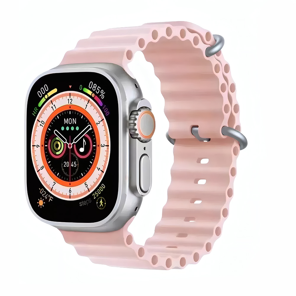 Relógio Smartwatch Hw68 Ultra Mini 41Mm - Rosa