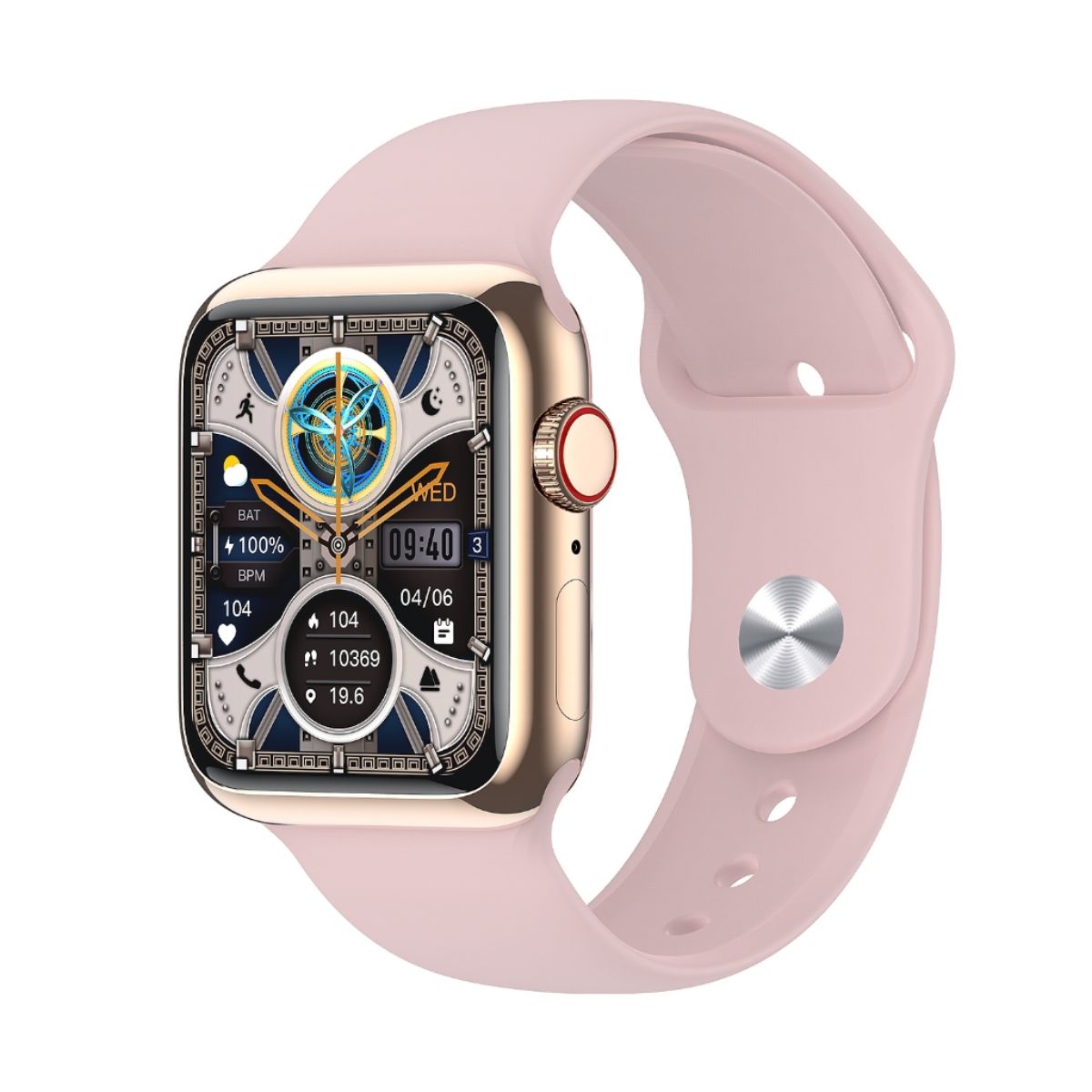 Relógio Smartwatch W10 Mini A Prova Dágua - Rosa