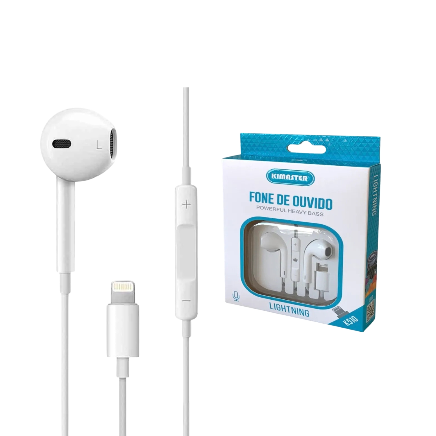 Fone Bluetooth Kimaster Lightning - K510