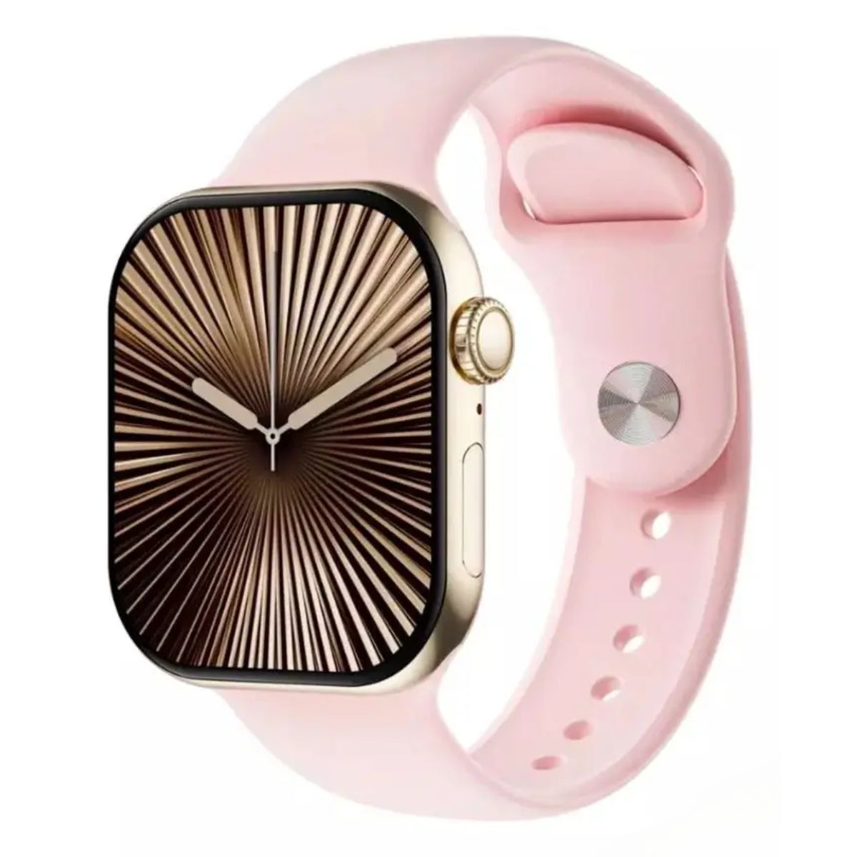 Relógio Smartwatch W10 Mini A Prova Dágua - Dourado