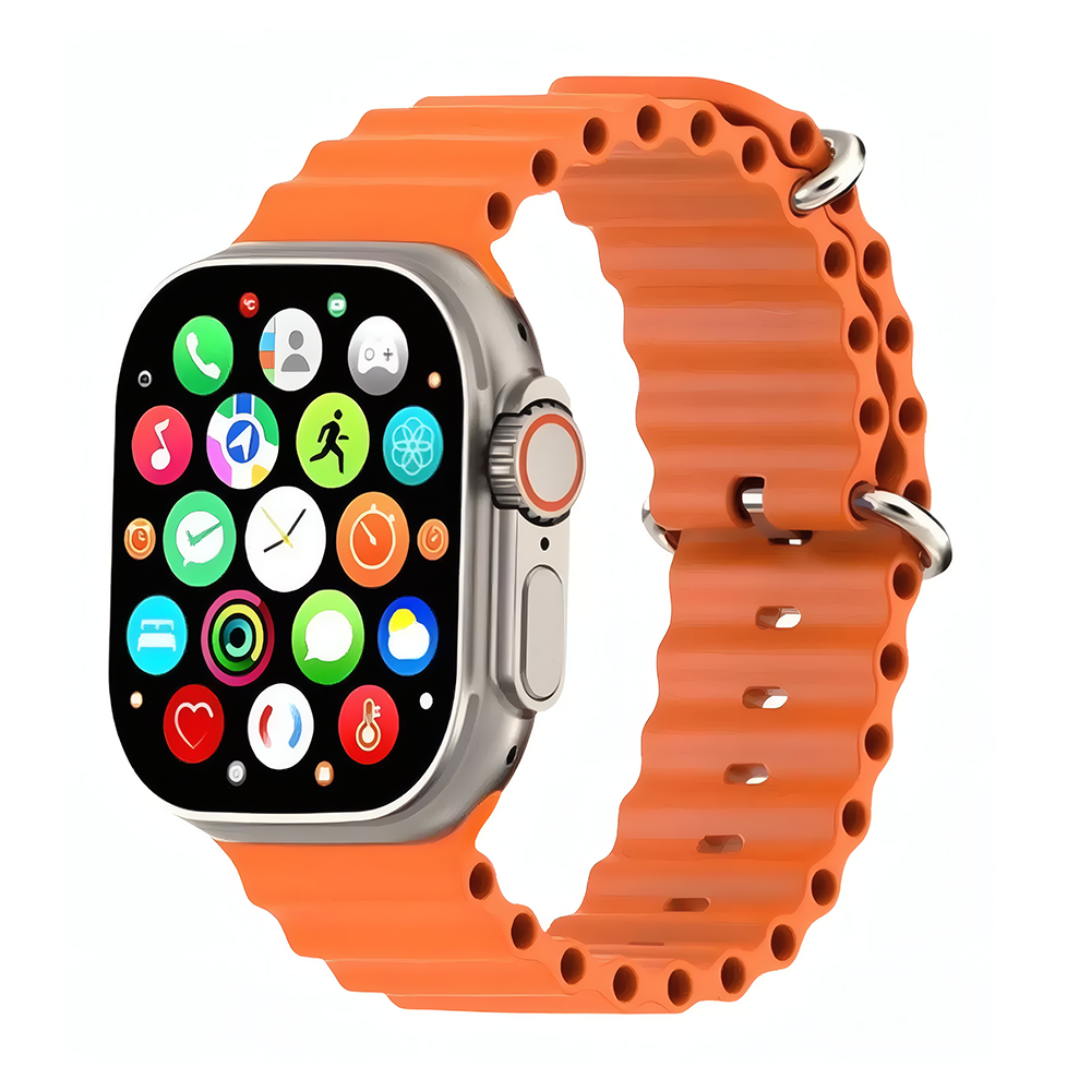 Relógio Smartwatch Ultra 4 49mm (A prova DÁgua) - Laranja