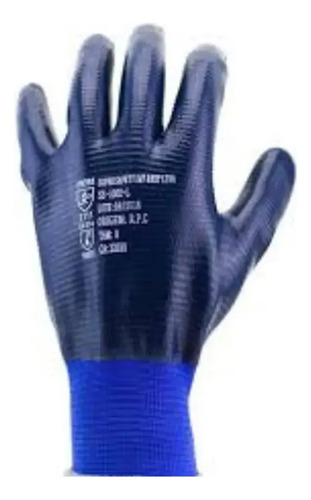 Luva nitrílica SS1002l Super Safety CA 49434