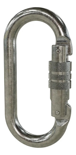 Mosquetão oval Mult HT R02 25kn AC trava rosca
