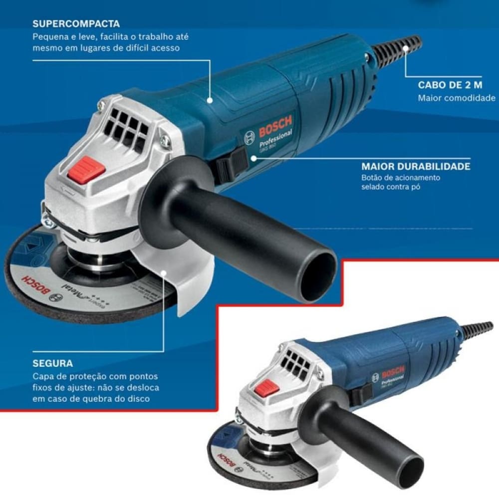 Esmerilhadeira 4.1 2 Gws 850 850w 220v Bosch