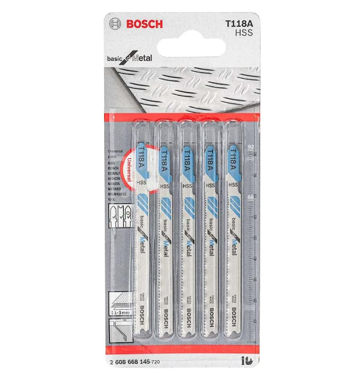 Lam TicoTico T118A basicforMetal 5pcs BOSCH