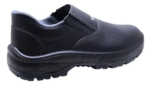 Sapato bico de composite Kadesh couro preto EL2501CPT21 CA36923