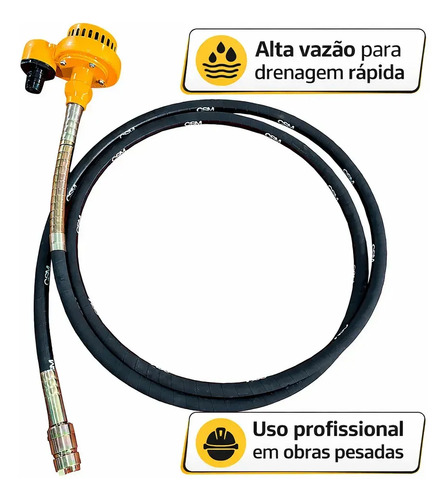 Bomba submersível de mangote bsr 2 Csm 71001069