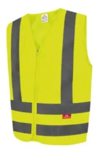 Colete refletivo amarelo sem bolso classe 2 tamanho G Plastcor 600.01168