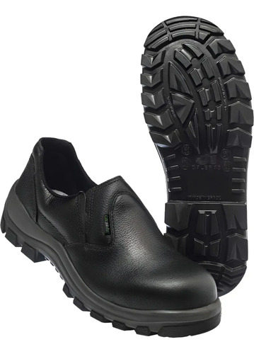 Sapato de segurança calbras 4110 CSEJB preto CA 47398