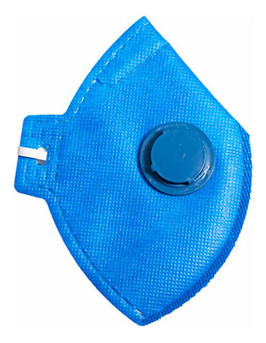 Respirador PFF2 com válvula 2306 P2 azul Ledan CA 13121