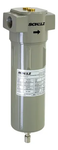 Filtro de Ar FS0070-H Coalescente Alumínio Filtrante Encapsulado 0,01MIC 70Pcm 16bar 3/4pol BSP Rede Schulz 702430