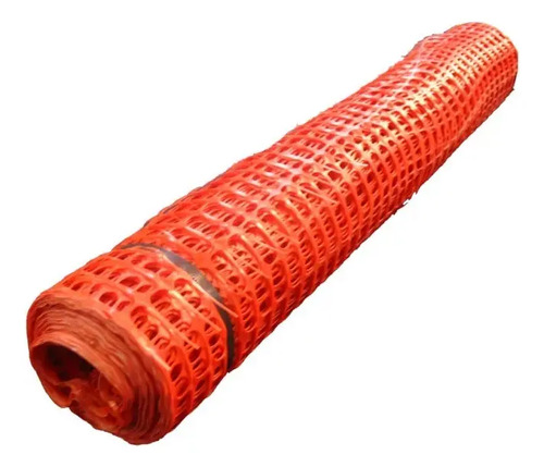 Tela de segurança laranja FIT 1,20X30  metros Plastcor 700.00999