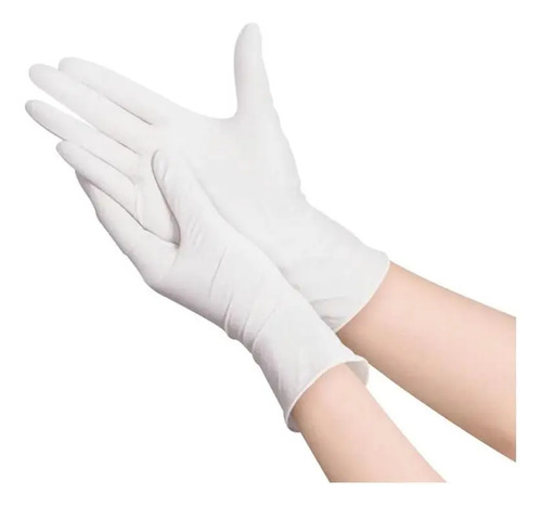Luva latex profissional com pó Descarpack CA 44178
