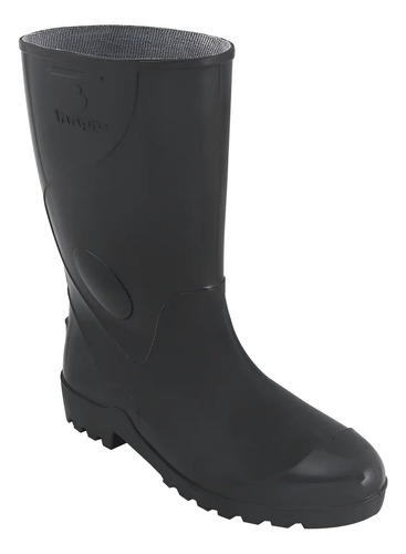Bota de segurança preta cano médio CA 36025 Innpro