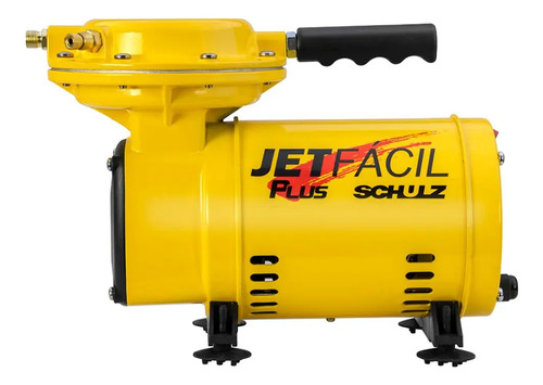 Motocompressor Ar Portátil Diafr MS2,3 Jetfacil Plus C Motor Monofasico Aberto 1/3CV 127V 4P60Hz Schulz 92013000