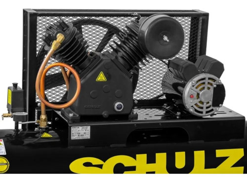 Compressor de Ar Estacionário Pistão CMSV15MAX 200 I Motor Monofásico Aber Gai 3CV 220V 2P60Hz Schulz 92179940