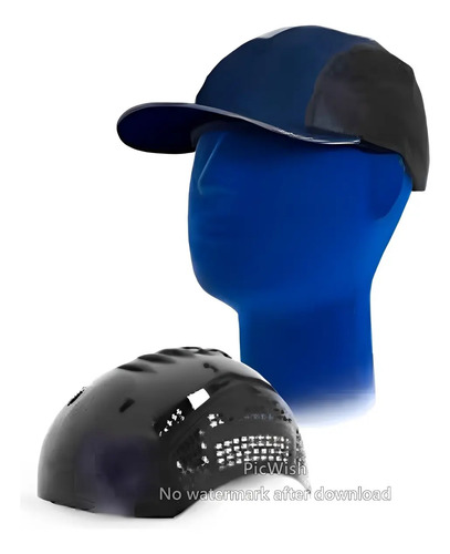 Boné casquete Bioprot Prime preto CA 38352 101B/SL
