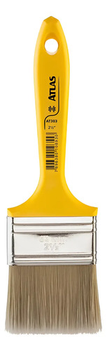 Pincel 2 1/2" Atlas 303 amarelo