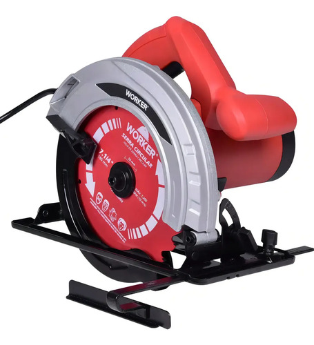 Serra circular 1300w 185mm 220v 991570 Worker