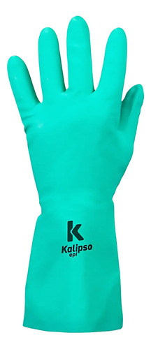 Luva nitrilika 10 forrado verde CA 11769 Kalipso 02.07.1