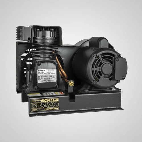 Compressor de Ar Estacionário Pistão CSI2,6BRAVO Ad C Motor Monofásico Aber 1/2CV 127/220V 2P60Hz Schulz 92176340