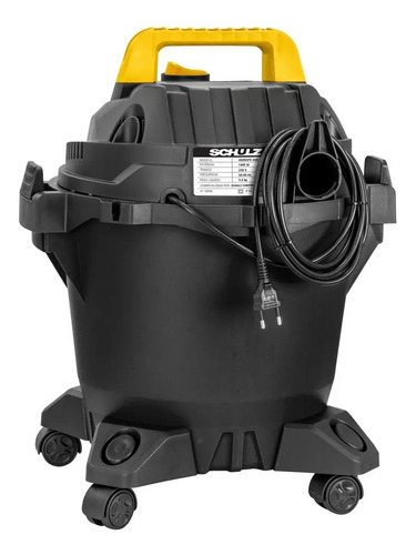Aspirador Agua/Po Ahs 1420 com Motor Elet 1400W 220V 50/60Hz 20L Succao Partic Po/Ag Schulz 92500690