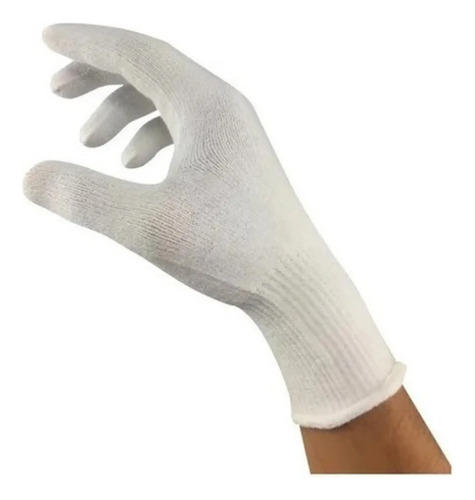 Luva therma CA 17924 branca Volk 101701306 Tam Único