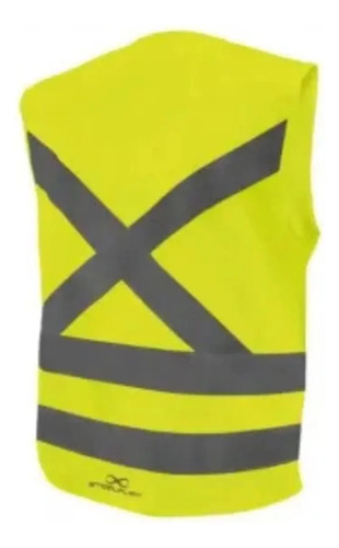 Colete refletivo amarelo sem bolso classe 2 tamanho G Plastcor 600.01168