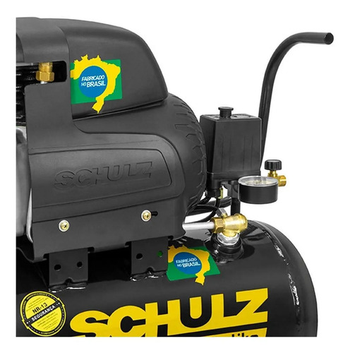 Compressor de ar portátil CSI86 pratiko 25 litros 110V Schulz 915.0421-0