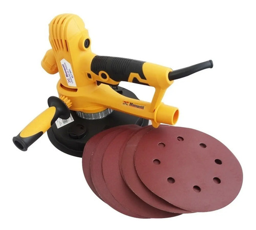 Lixadeira de parede MLP800h com motor monofásico 220v 60hz 800w Menegotti 40860800