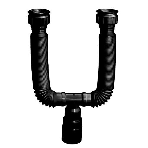 MULTISSIFAO DUPLO 710MM PRETO krona