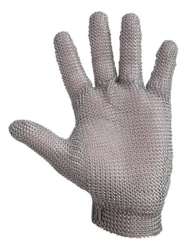 Luva malha aço G presilha 21cm CA 26968 (1 Unidade)