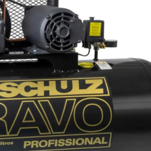 Compressor de Ar Estacionário Pistão CSL15BRAVO 200 I Motor Monofásico Aberto 3CV 127/254V 2P60Hz Rural Schulz 92179630