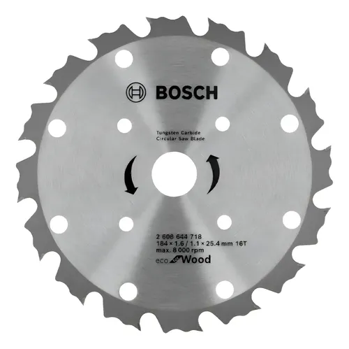 Disco Serra Coolteq 184x25,4 16T  BOSCH