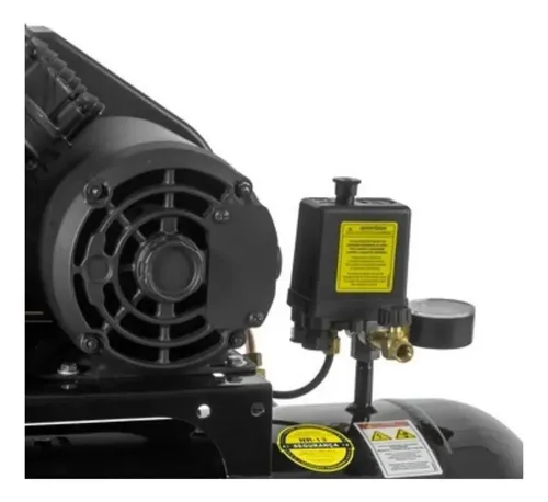 Compressor de Ar Estacionário Pistão CSV10PRO 110 I Motor Monofásico Aberto Industrial 2CV 127V 2P60Hz Schulz 92177520