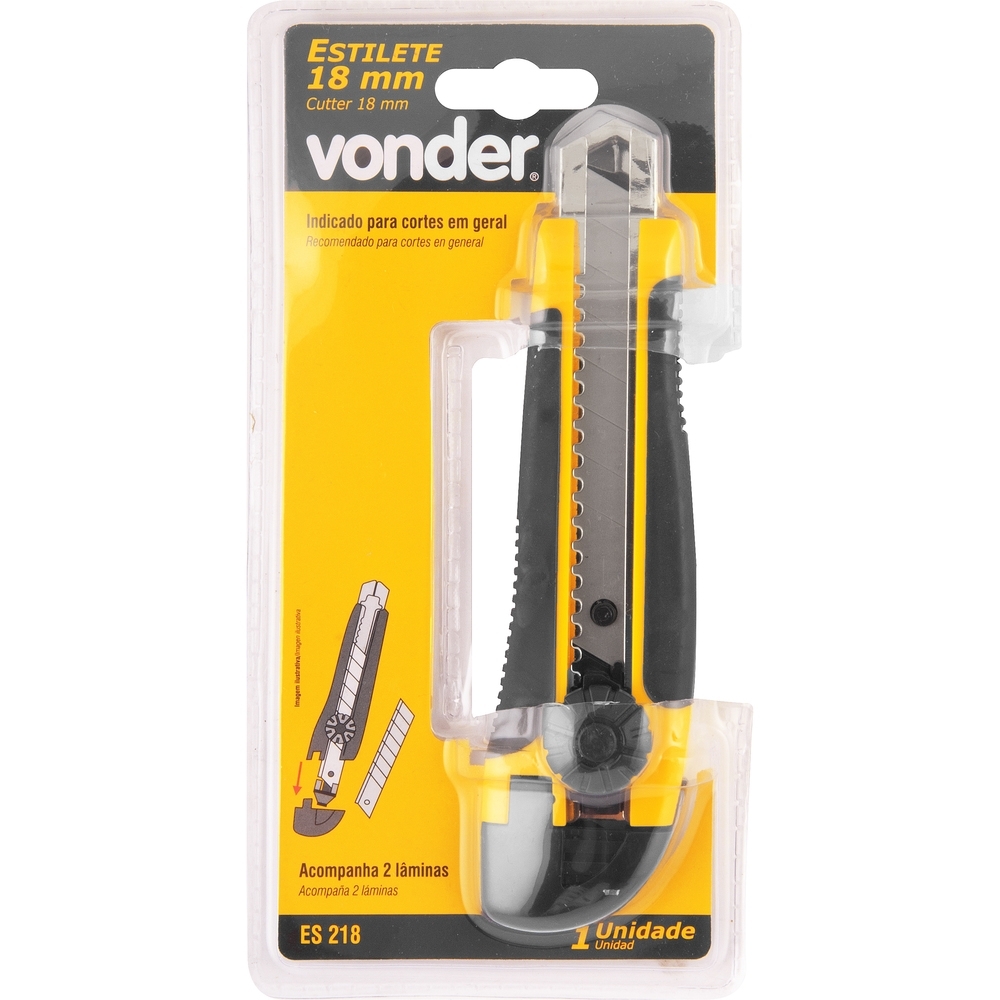 Estilete 18mm ES218 Vonder 3599018002
